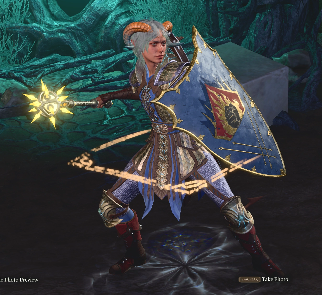 Ramie's model in game, as it is being captured by NinjaRipper to be converted into a 3D model.